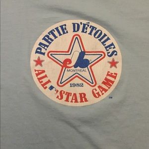 authentic vintage 1982 Montreal Expos shirt